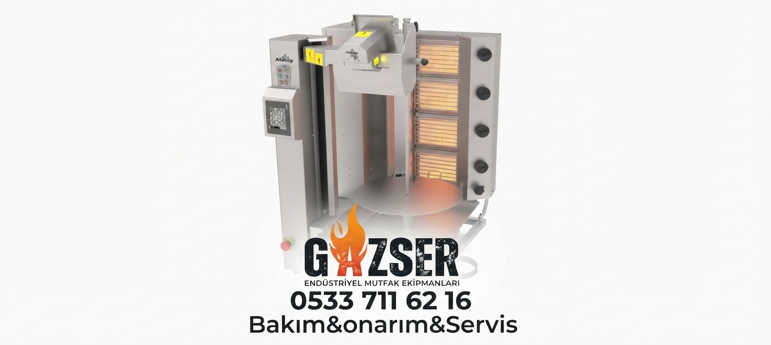 Atalay Döner Ocağı ADR-C1-4G Compact Döner Robotu Gazlı 4 Gözlü Bakım Onarim Servisi Ankara 0533 711 62 16