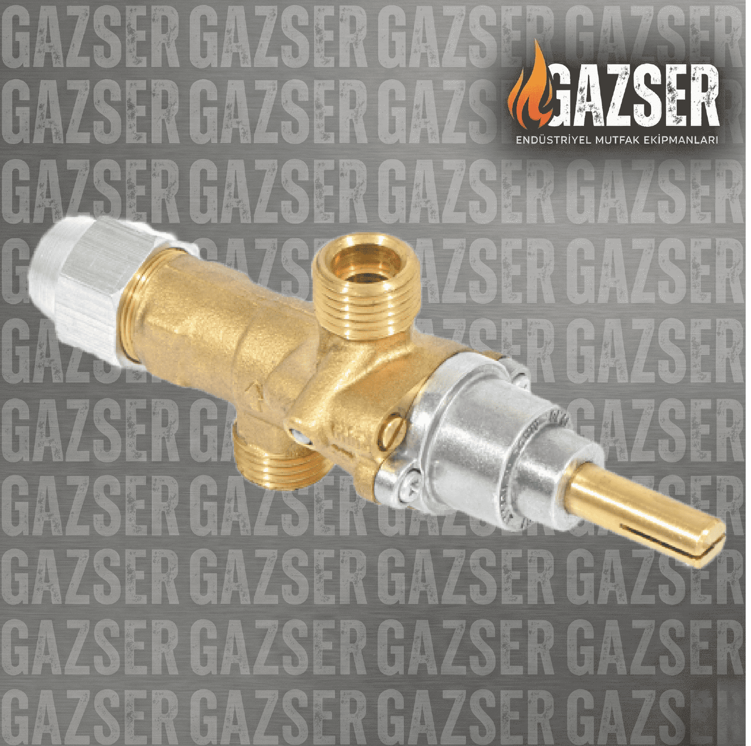 LVA 19.70 Emniyet Ventilli Pilotsuz Gaz Musluğu