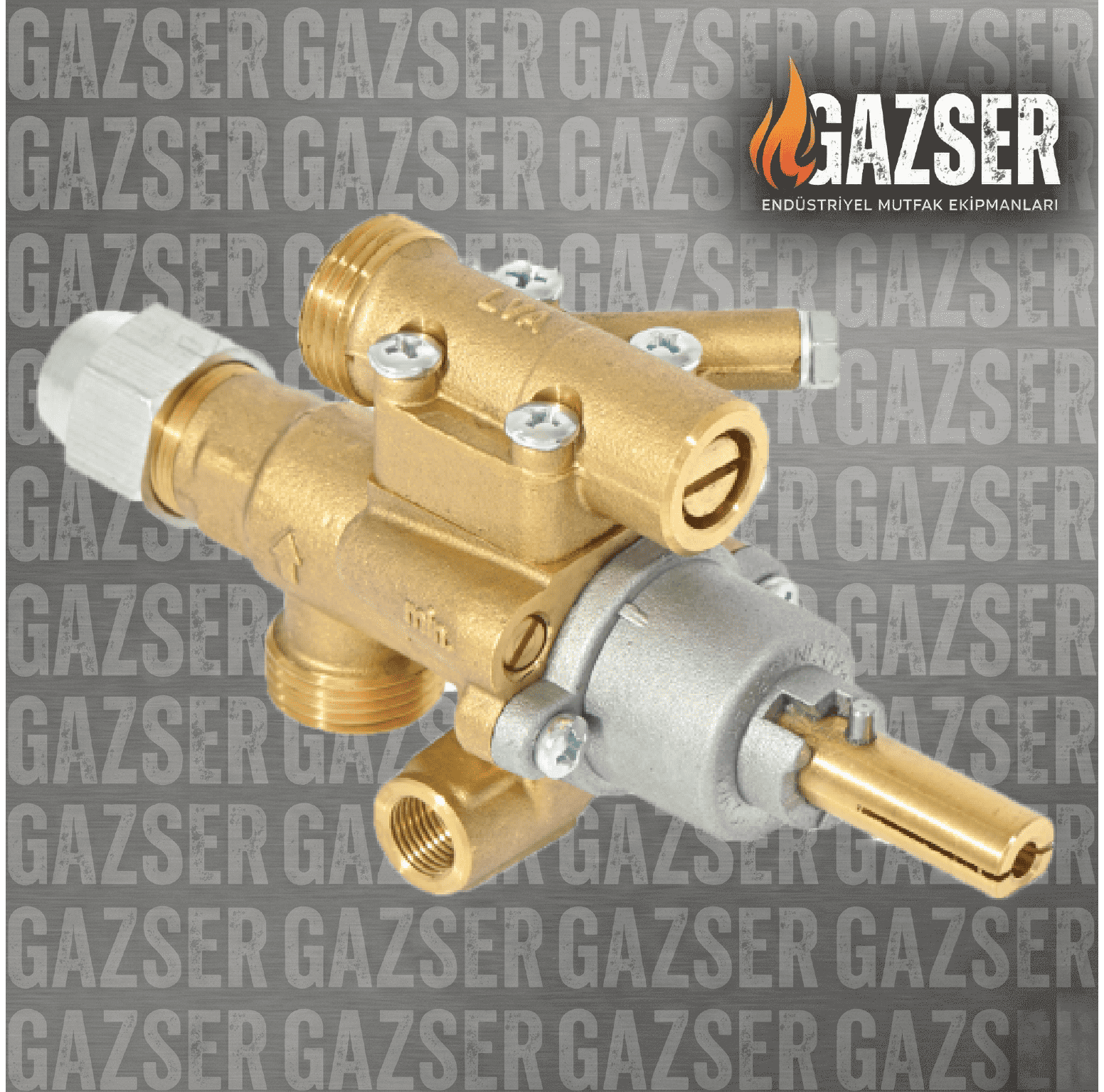 LVA 19.72 Emniyet Ventilli Pilotlu Gaz Musluğu