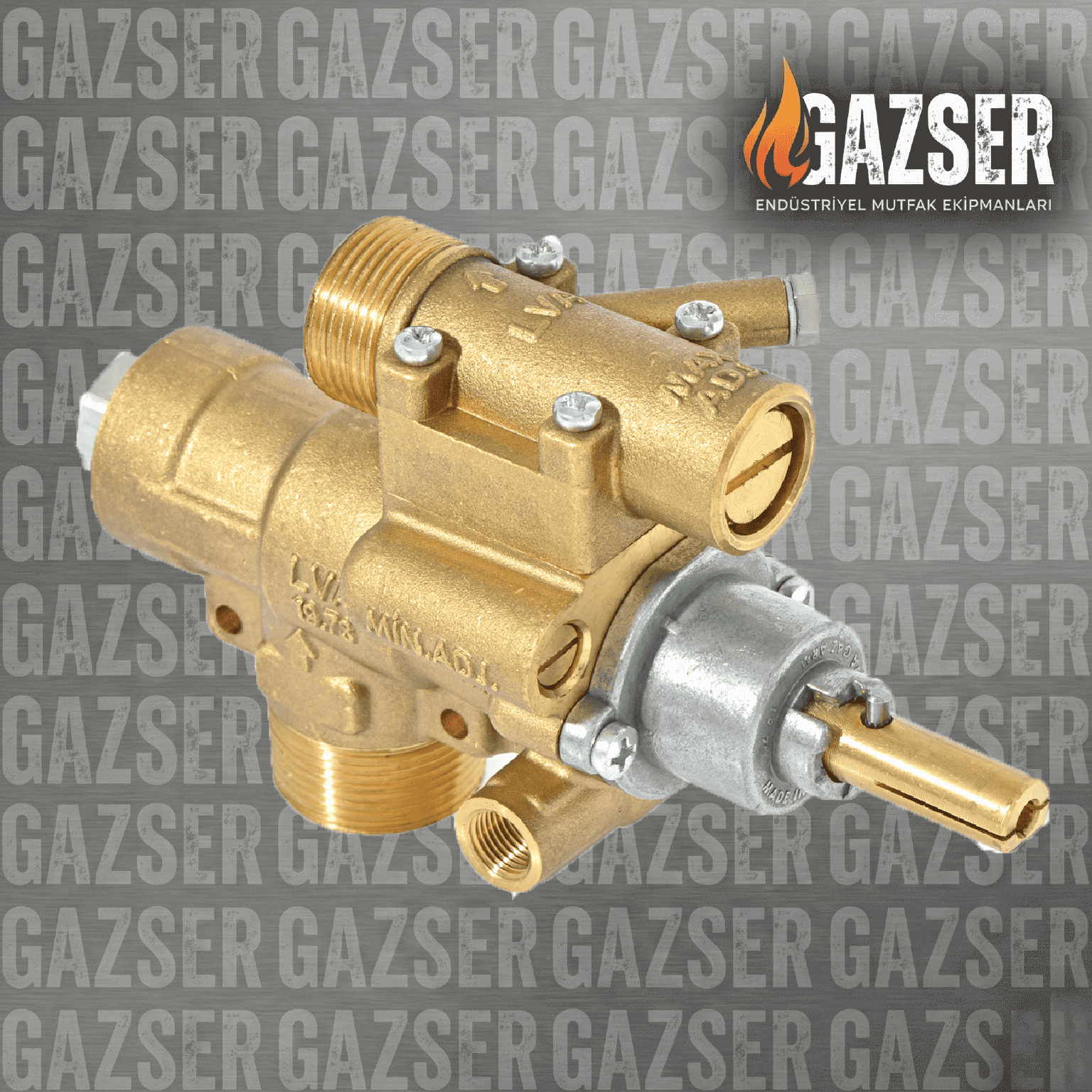 LVA 19.73 Emniyet Ventilli Pilotlu Gaz Musluğu
