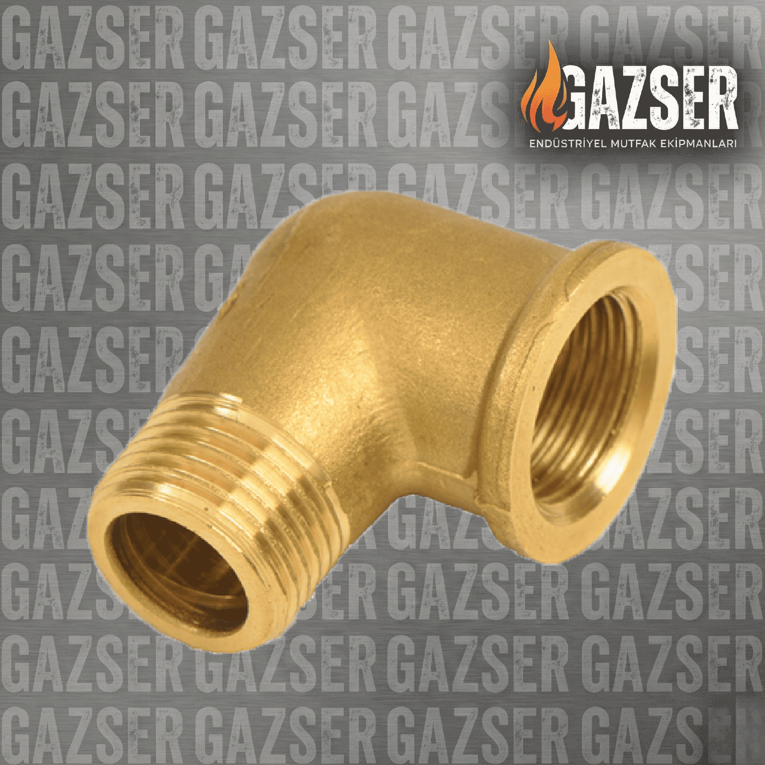 Sarı Dirsek G1/2″ İç Dişli – G1/2″ Dış Dişli