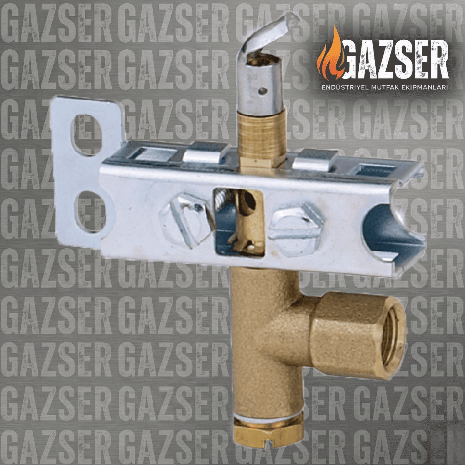 A Grubu Tek Yanışlı Pilot Brülör – Gagalı- Üçlü Gövde Saclı-Ø0.20mm