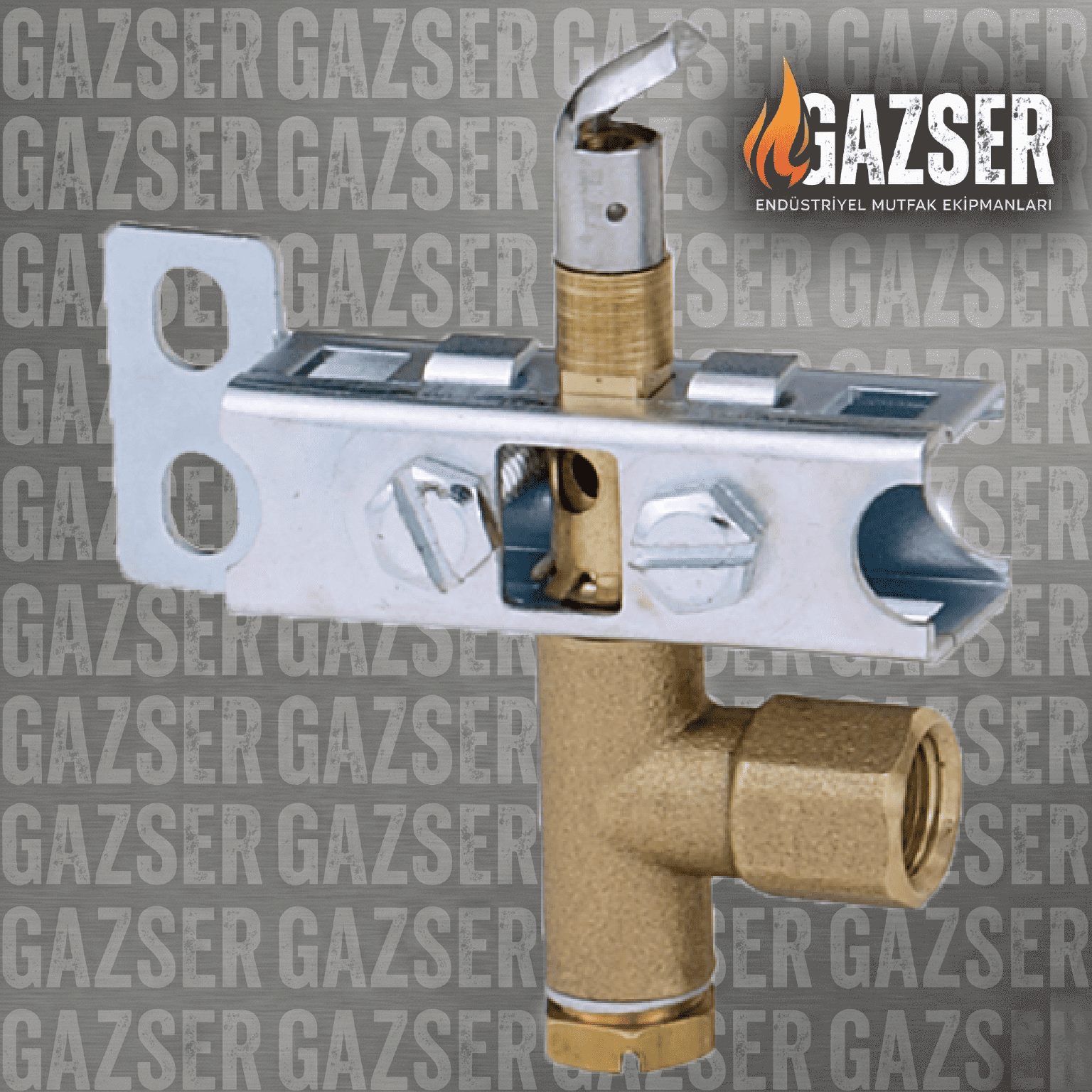 A Grubu Tek Yanışlı Pilot Brülör – Gagalı- Üçlü Gövde Saclı-Ø0.25mm