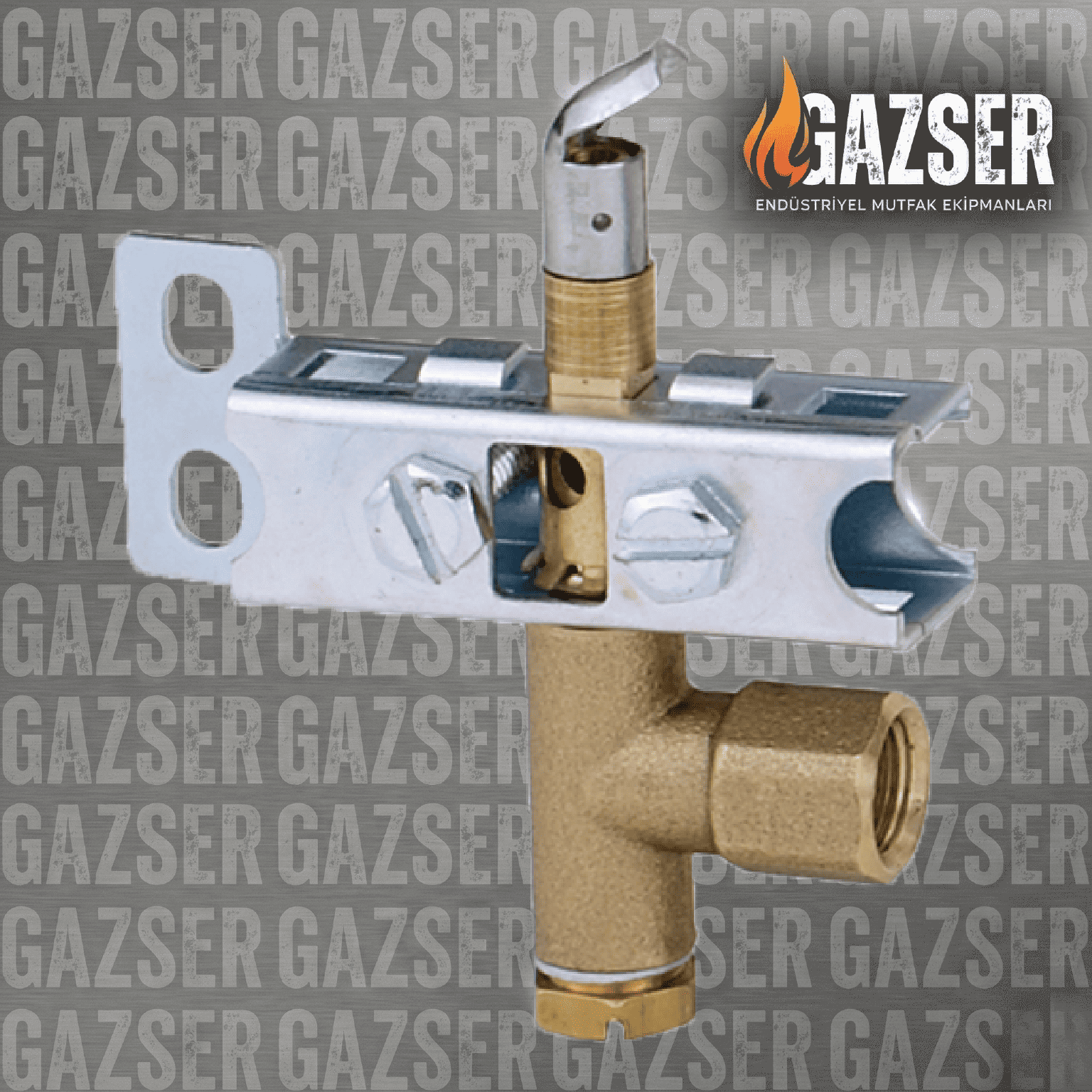 A Grubu Tek Yanışlı Pilot Brülör – Gagalı- Üçlü Gövde Saclı-Ø0.35mm