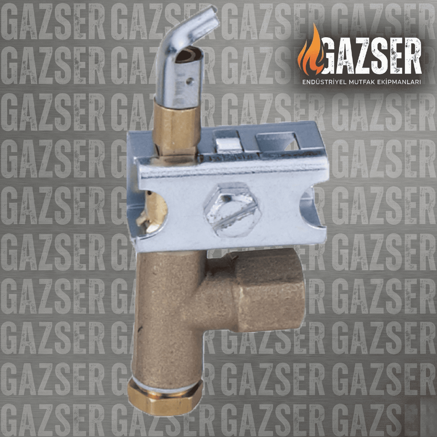 A Grubu Tek Yanışlı Pilot Brülör – Gagalı- İkili Kesik Gövde Saclı-Ø0.20mm