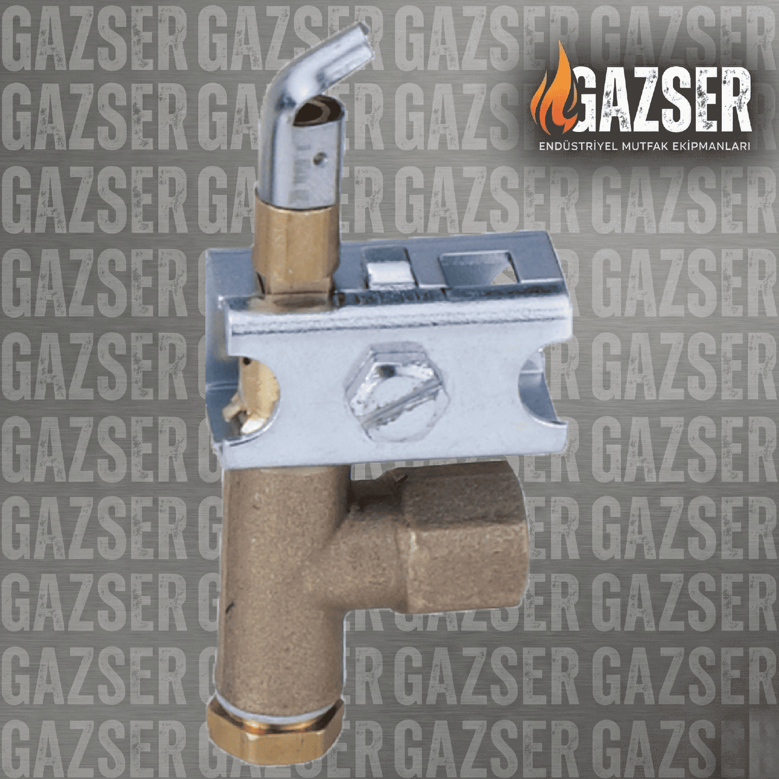 A Grubu Tek Yanışlı Pilot Brülör – Gagalı- İkili Kesik Gövde Saclı-Ø0.25mm